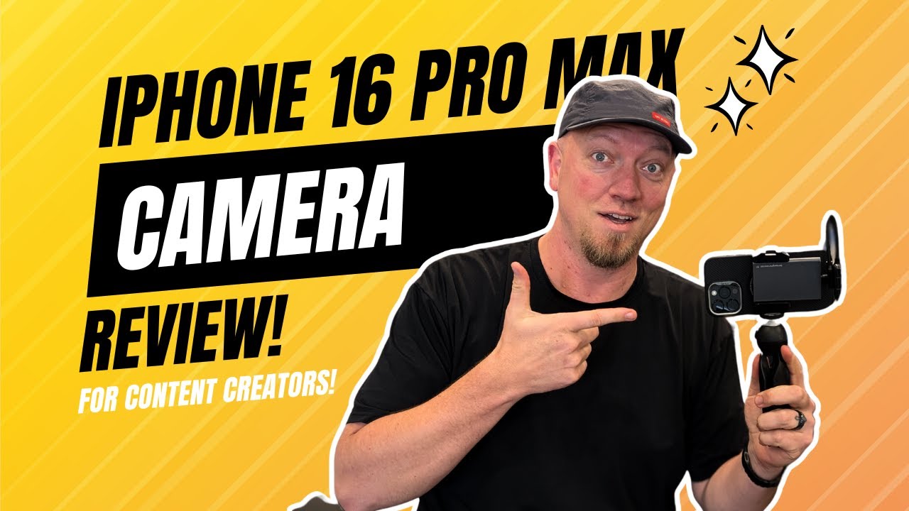 The Best Camera for Content Creators! iPhone 16 Pro Max Camera Review