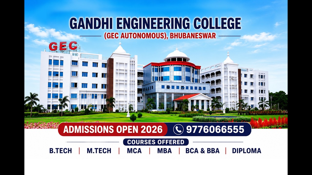 GEC Autonomous College, Bhubaneswar | Admissions Open 2026 - Apply Now!
