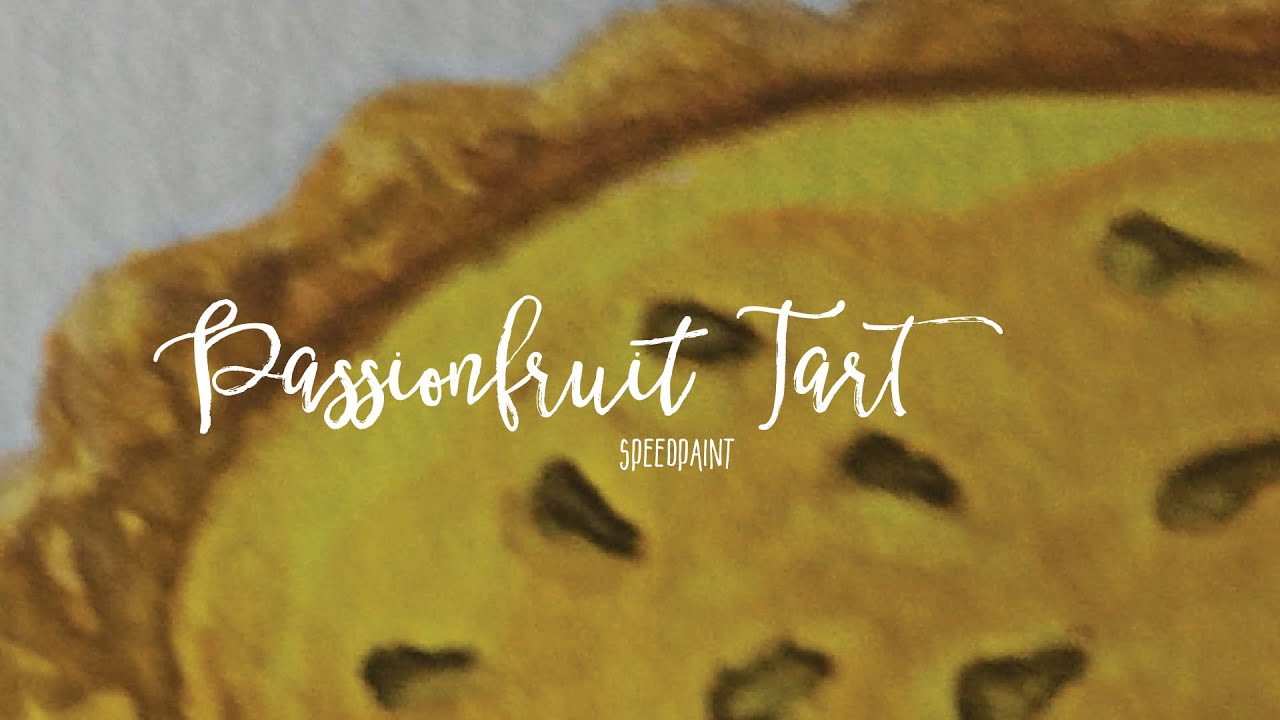 Petit Plaisir: Torta de Maracuj&aacute; { Ilustra&ccedil;&atilde;o em Aquarela }