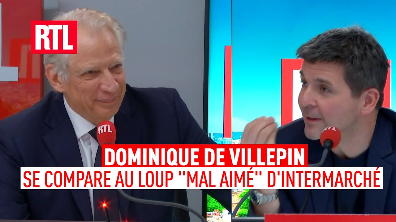Dominique de Villepin se compare au loup 
