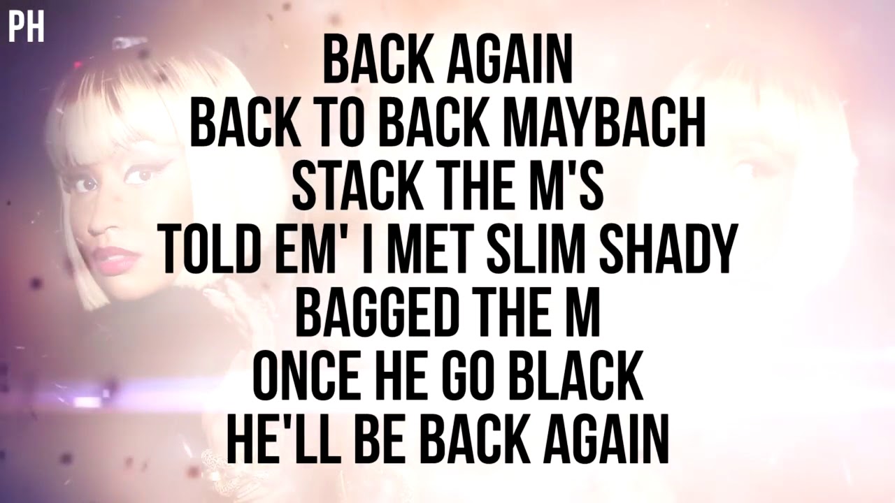 Nicki Minaj - Big Bank (Lyrics Video)