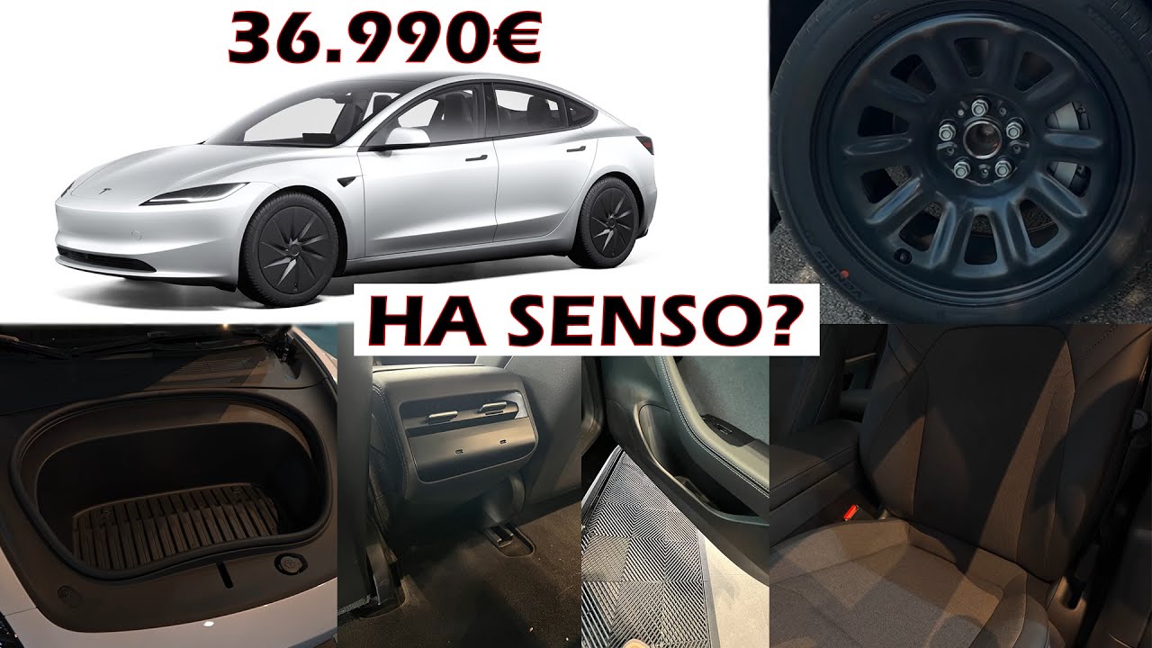 Tesla Model 3 STANDARD: Più PREMIUM di quando PENSI, scopriamola