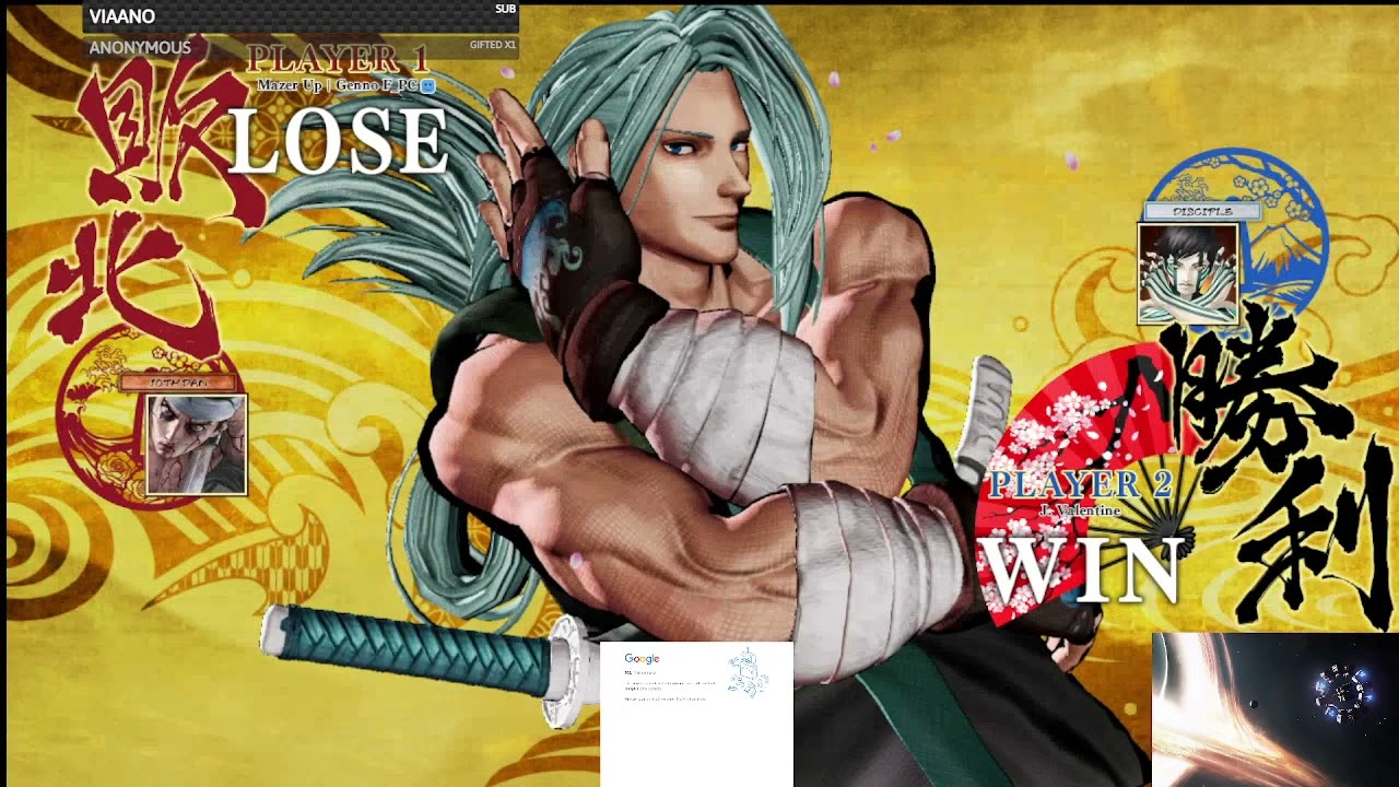 Steam SamSho7 Casuals vs J. Valentine (Sogestu/Kazuki)