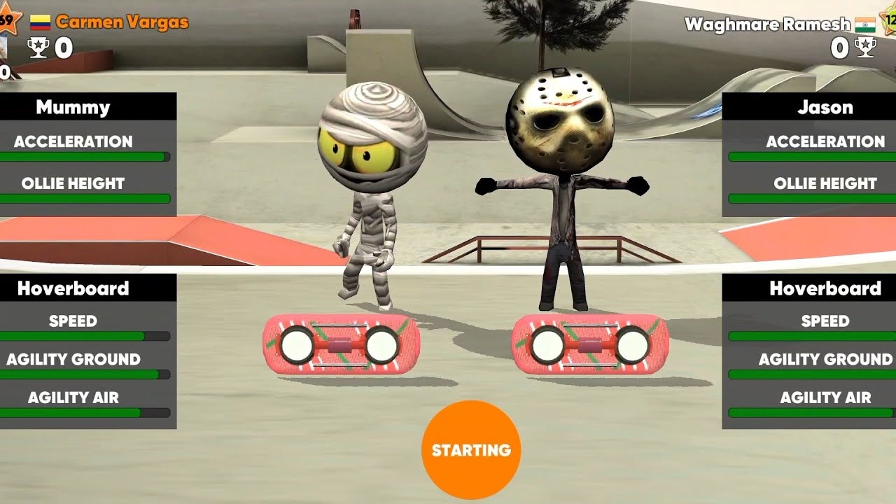 Random Challengers Part 2! -  [Stickman Skate Battle]