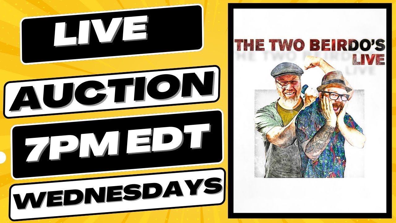 LIVE AUCTION 7pm Eastern! February 18th!