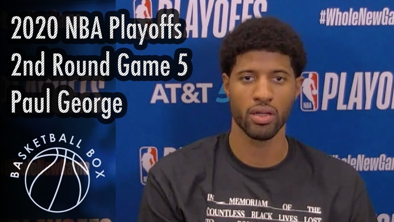 [NBA PO Game5] Paul George Post-Game Press Conference, DEN vs LAC, September 11, 2020