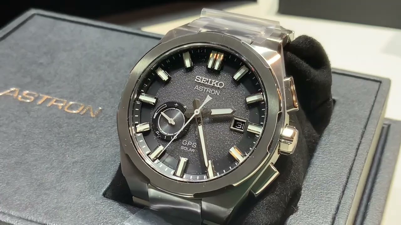 Распаковка и обзор часов Seiko Astron SSJ025