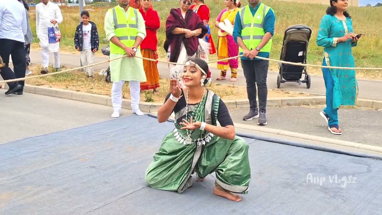 Soulful Odissi at Milton Keynes Rath Yatra 2025 #odissi #rathyatra #miltonkeynes