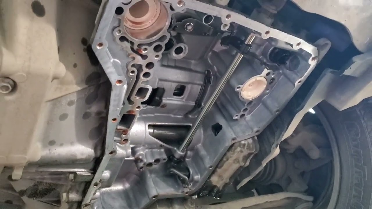 замена масла в АКПП Nissan note  2013 г.