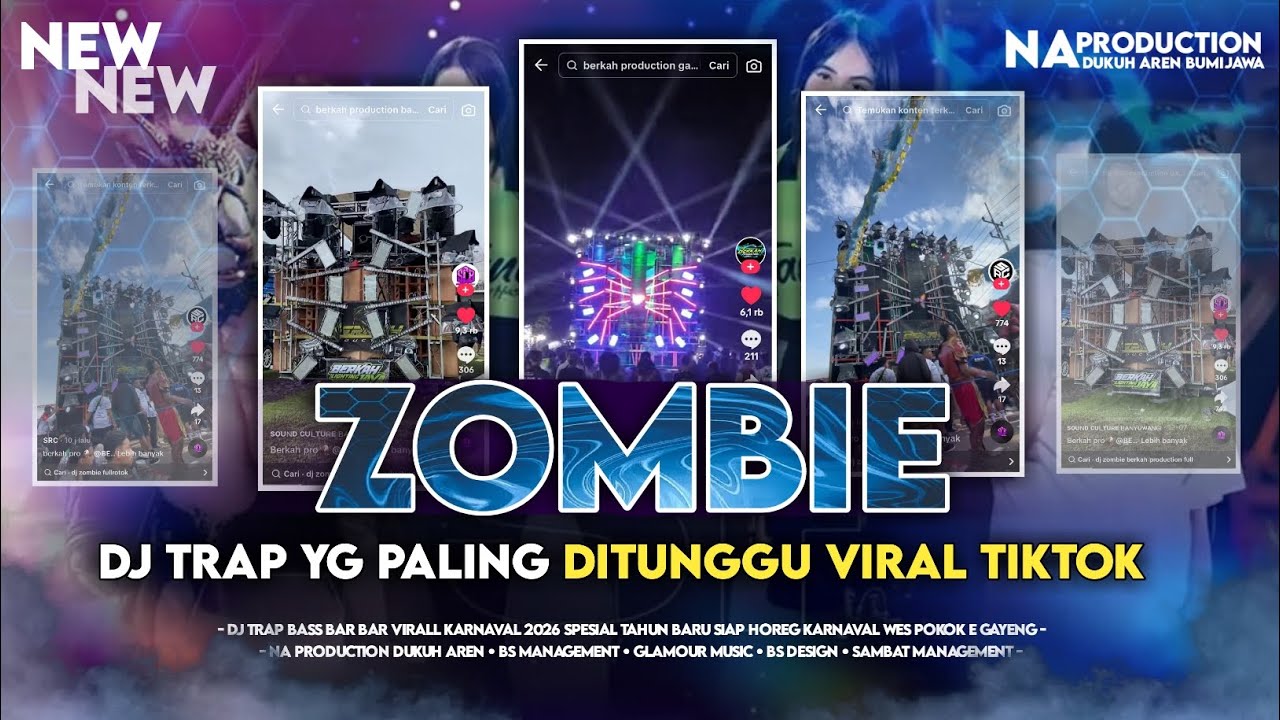 DJ TRAP ZOMBIE YANG PALING DITUNGGU TUNGGU DI TIKTOK‼️ || DJ SPESIAL AKHIR TAHUN BY NA PRODUCTION
