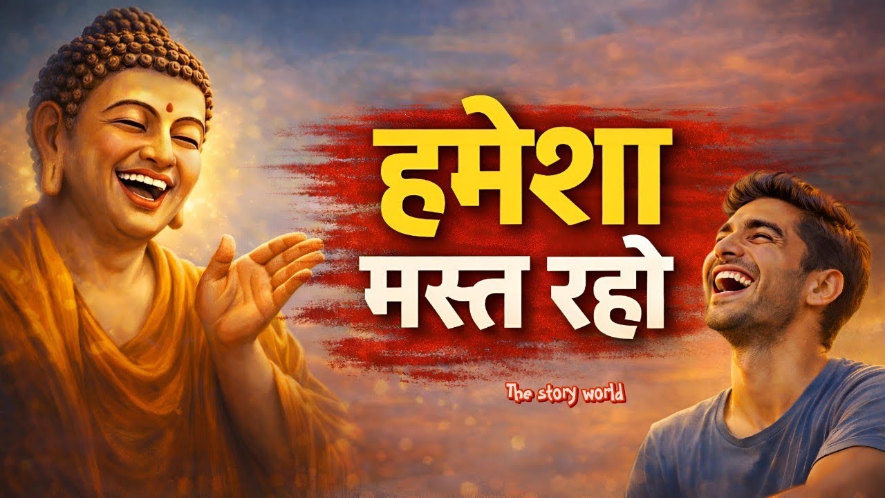 हमेशा मस्त रहो | Stay Calm Stay Happy | Best Buddha motivation speech | buddha story new 