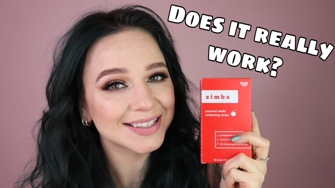 Zimba Teeth Whitening Strips Honest Review With Photo Results