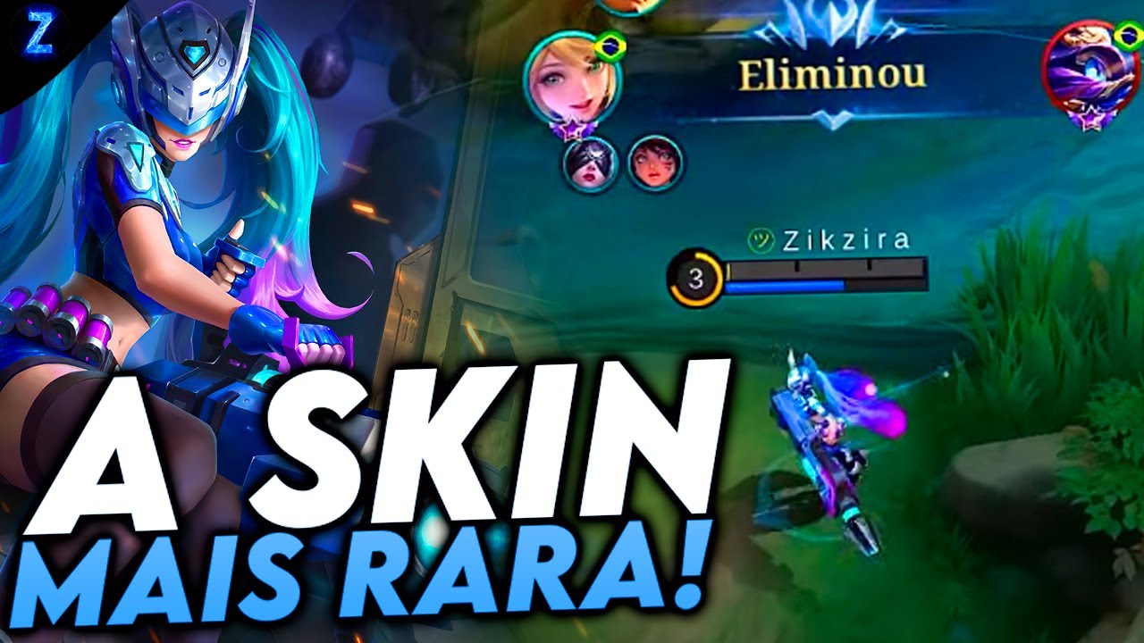 A SKIN MAIS RARA DO JOGO - LAYLA GAMEPLAY | Mobile Legends