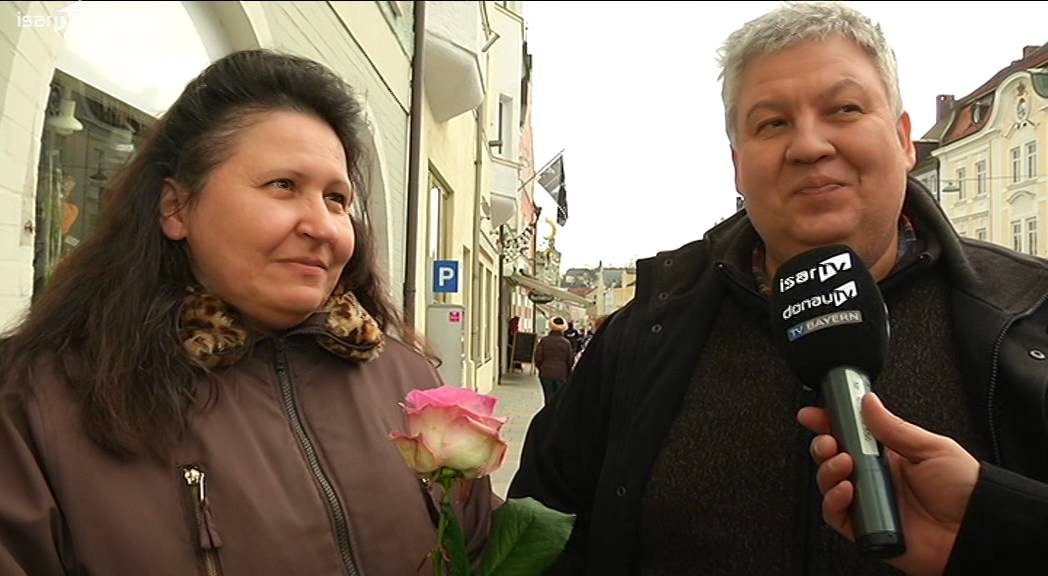 20160212 ISAR TV Valentinsaktion in Vilsbiburg