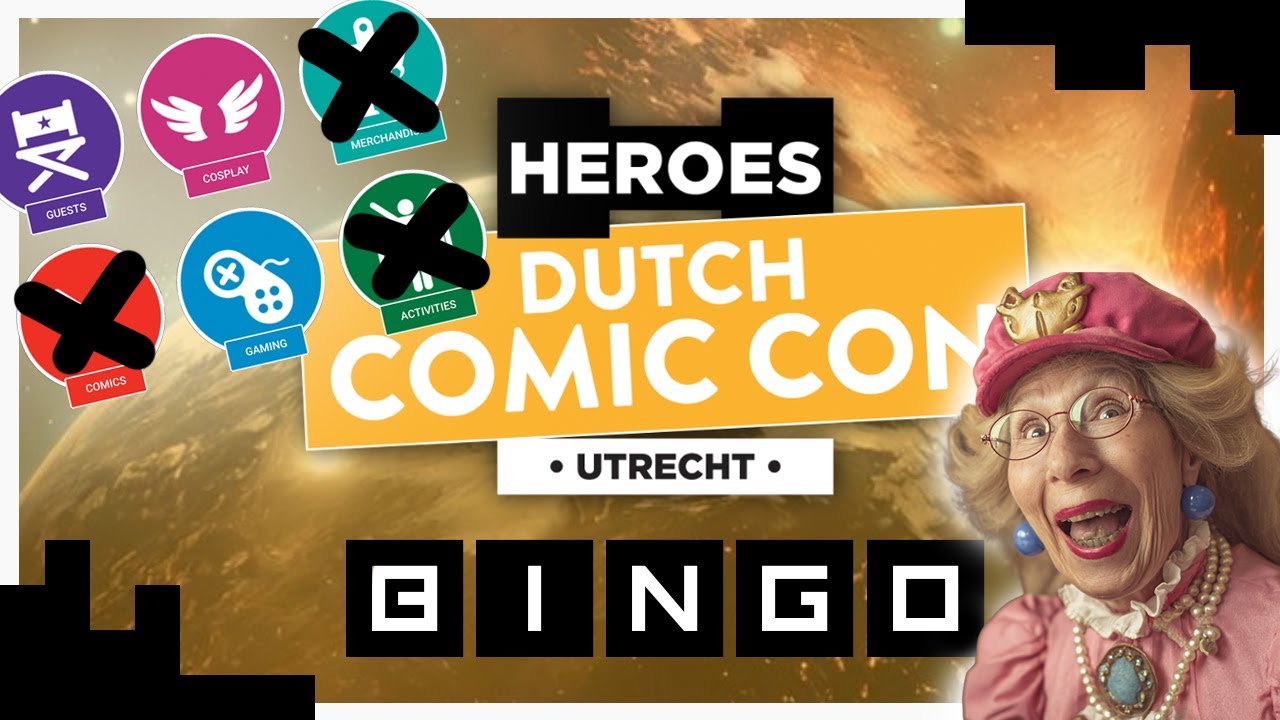 An overview of the HDCC Winter Edition (Heroes Dutch Comic Con)