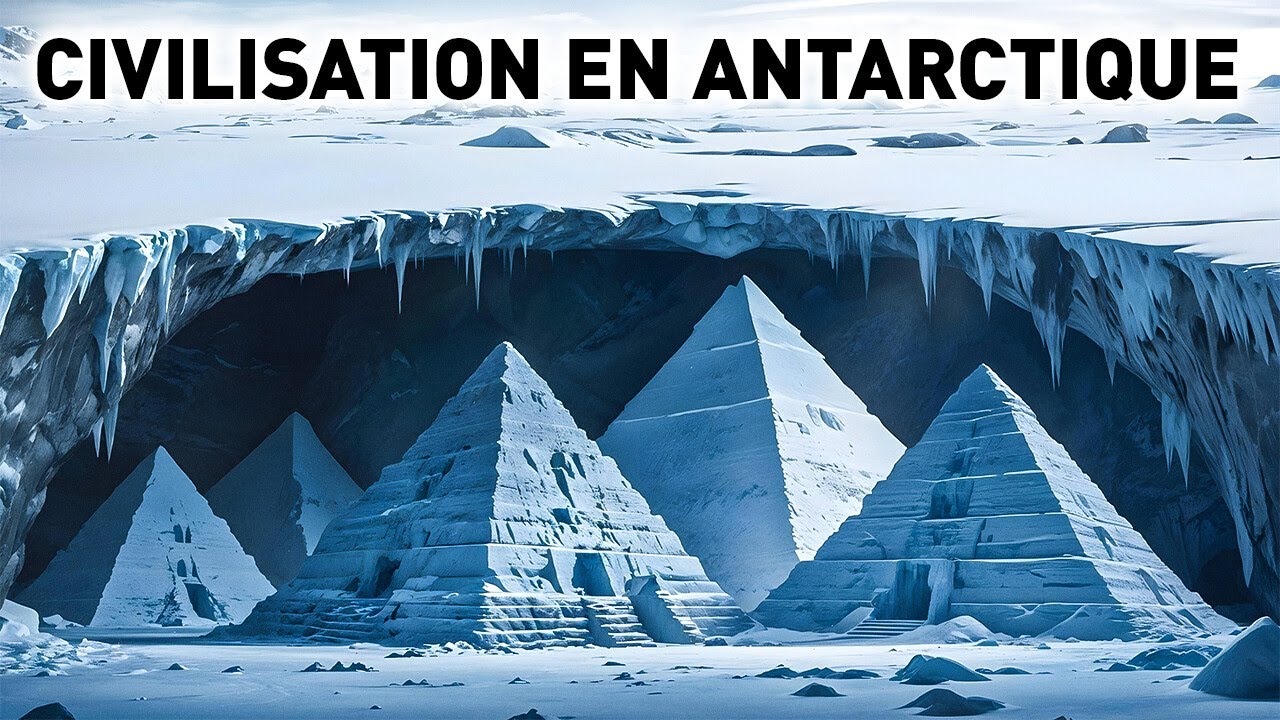 D&eacute;couverte d'une pyramide extraterrestre sous la glace de l'Antarctique
