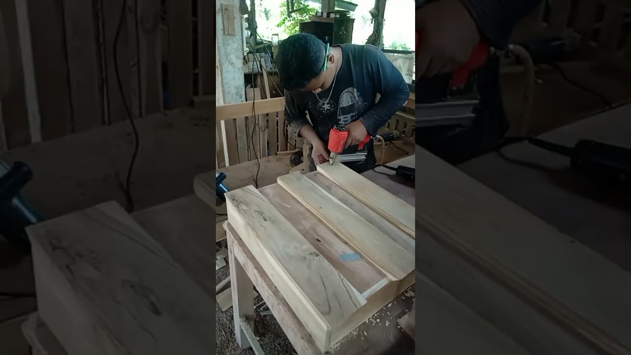 Cara tukang kayu merakit Meja BOX Ruang Tamu |calon pengusaha