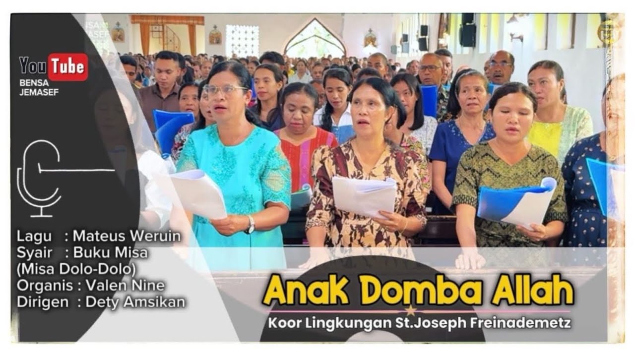 ANAK DOMBA ALLAH #masaprapaskah - Koor Lingkungan St.Joseph Freinademetz #paroki #naesleu #viral 