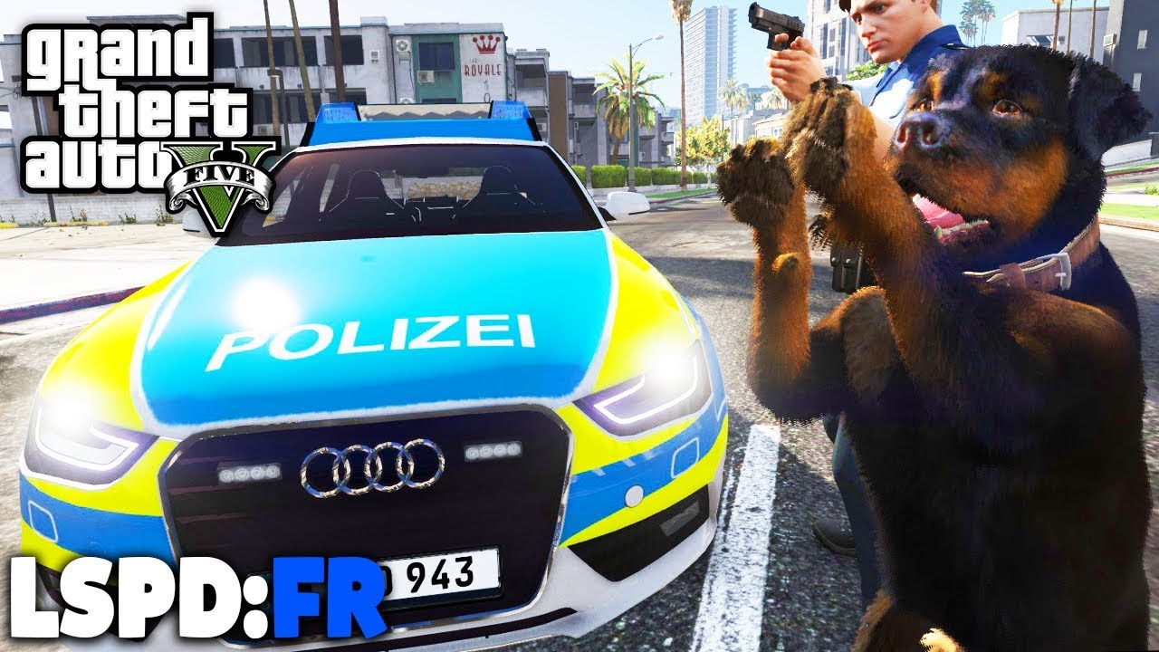GTA 5 LSPD:FR - Der NUTZLOSE POLIZEIHUND - Deutsch - Polizei Mod #71 Grand Theft Auto V