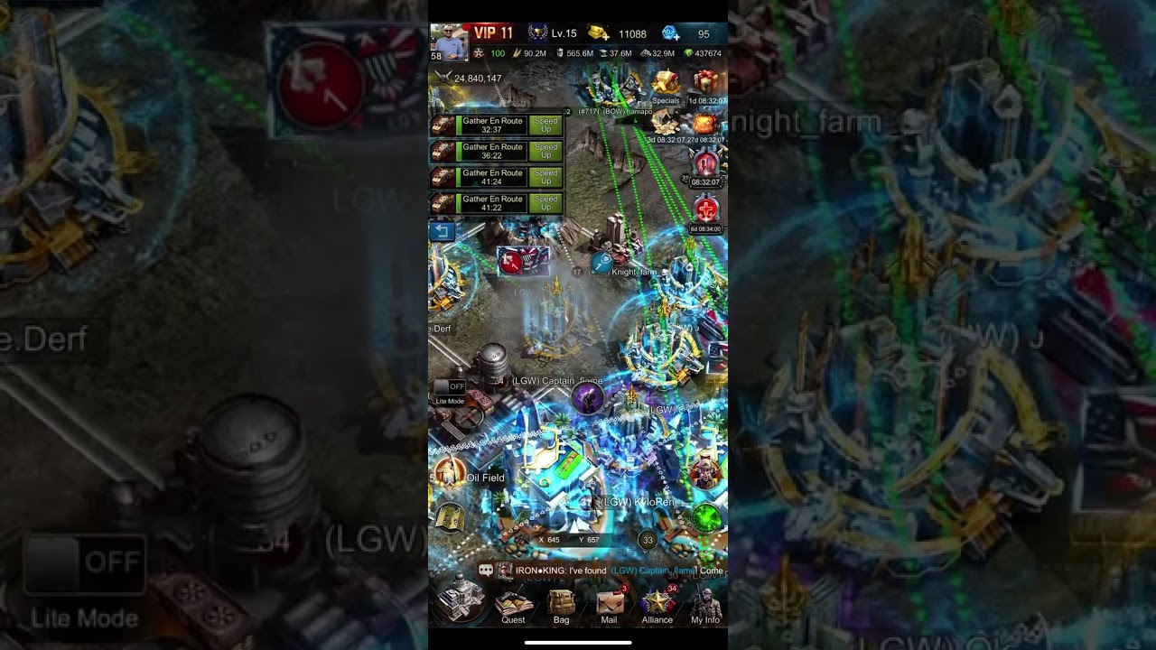 Age Of Origin Void-War group attack 717 BOW vs 887 LGW 19vs8 this attack 🏆. #aoo #voidwar #bow