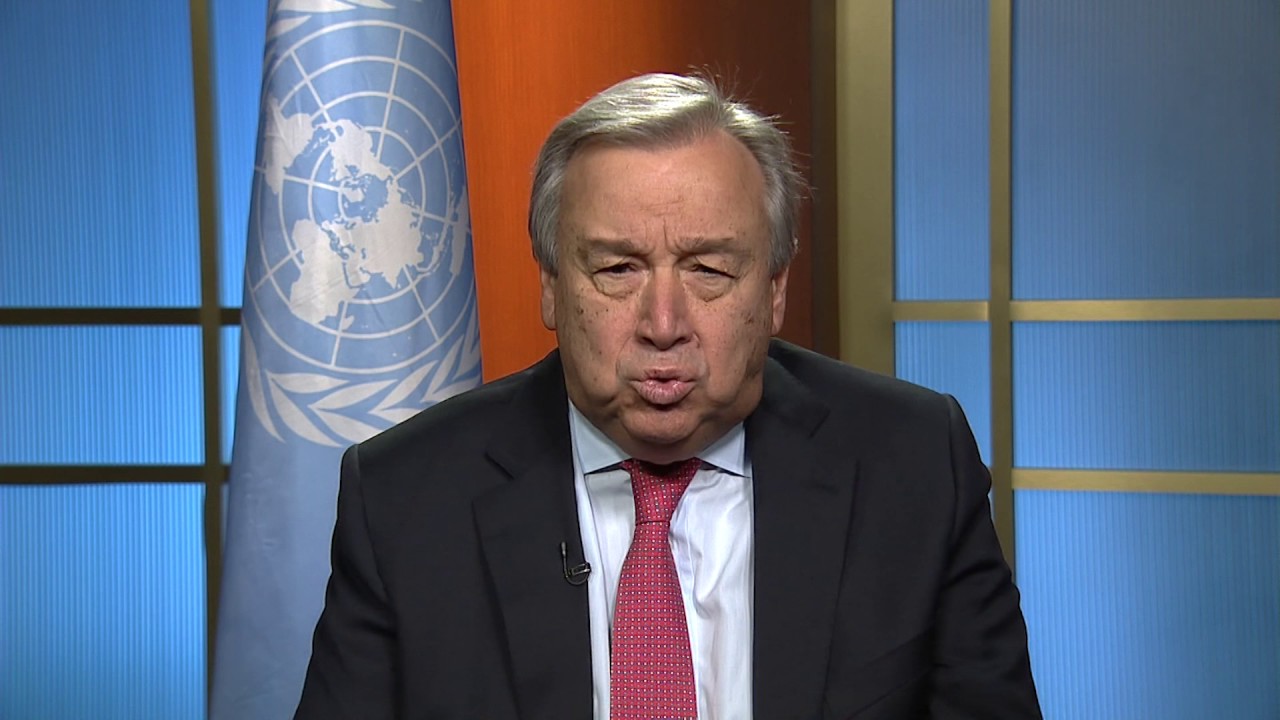« Faisons de 2017 une année pour la paix » - Le Secrétaire général de l'ONU, António Guterres