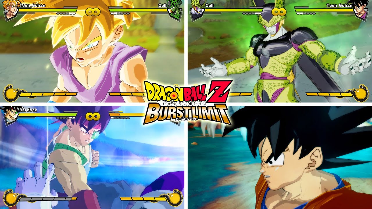 Dragon Ball Z Burst Limit - All Ultimate / All Super Saiyan / All Transformations / All Characters