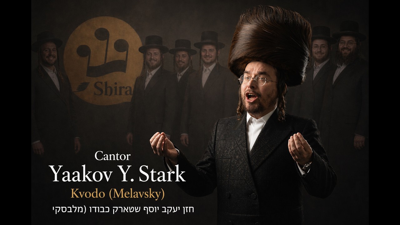 Cantor Yaakov Y. Stark sings Kvodo at his son's wedding חזן יעקב יוסף שטארק כבודו מלא עולם