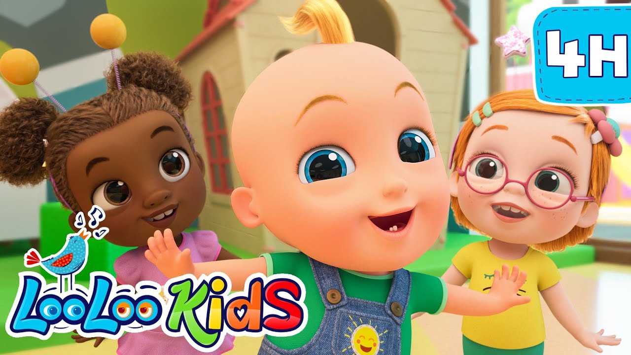 Tickle Time - S3EP73 - 4 Hour Musical Fun - LooLoo Kids Songs for Kids