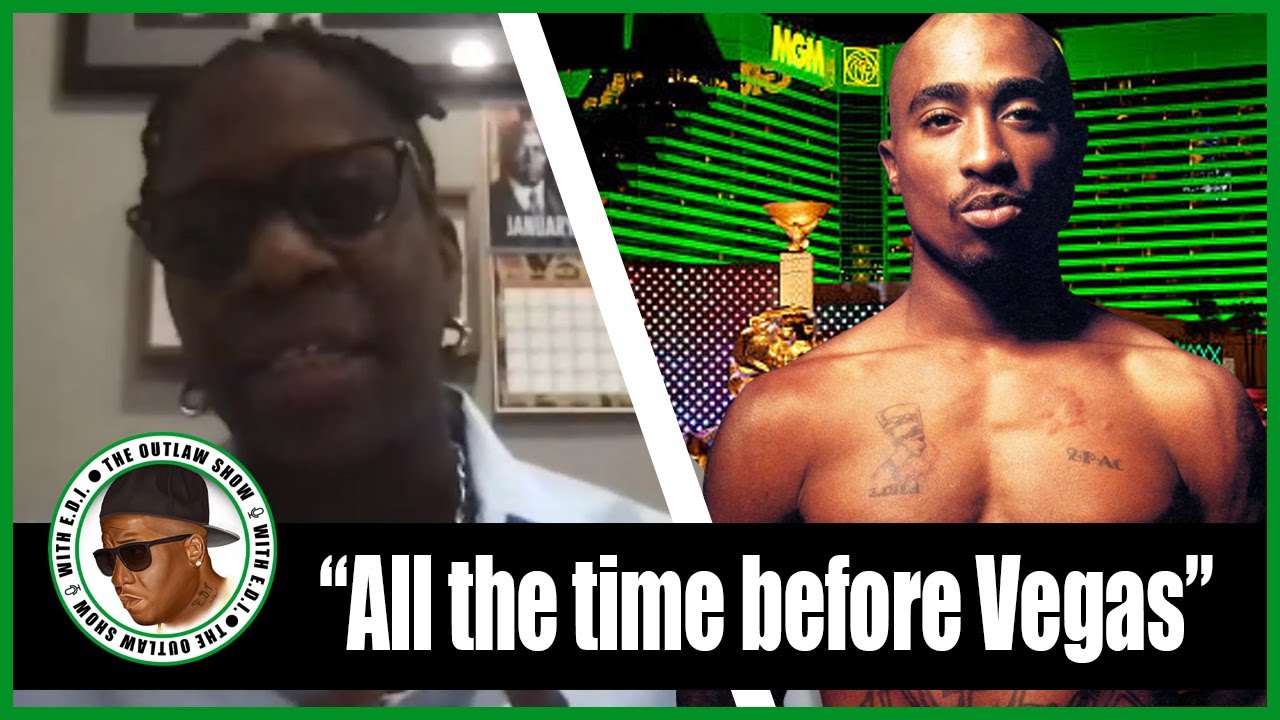Tupac repeatedly played these 2 songs before Vegas