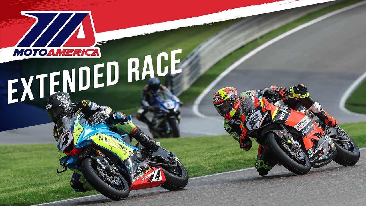 EXTENDED RACE: MotoAmerica Supersport Race 1 at Alabama 2023
