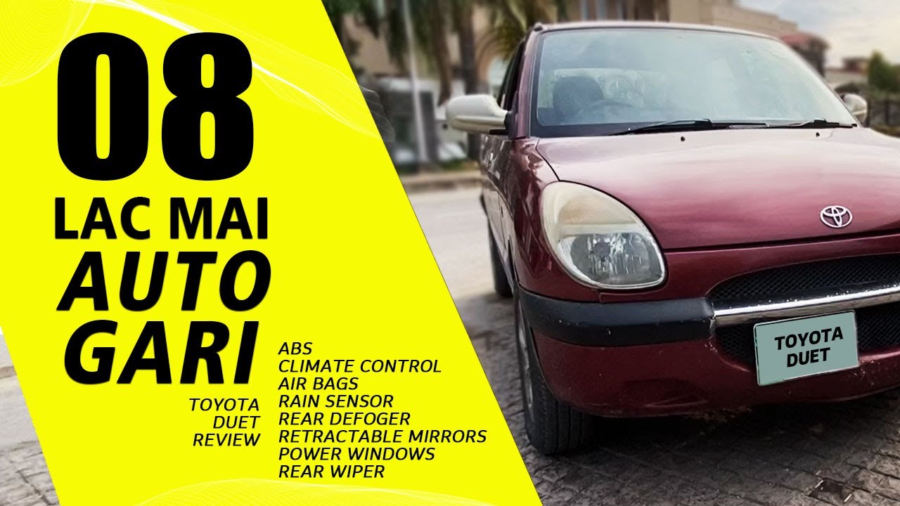 Toyota Duet 1998 Review | 8 Lac Ma Civic or Grande Walay features | Specs & Details