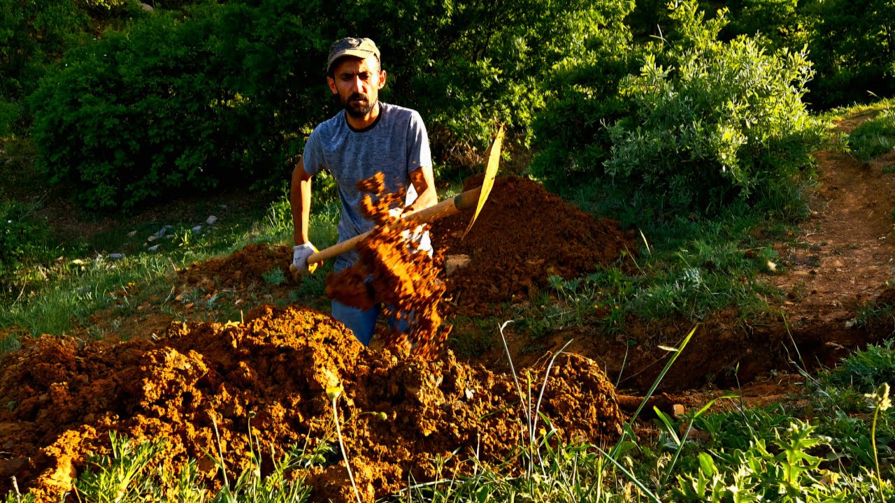DAĞ EVİ SU BULMA ÇALIŞMALARI~KURT KUŞ HEPSİ BU ANI BEKLİYOR