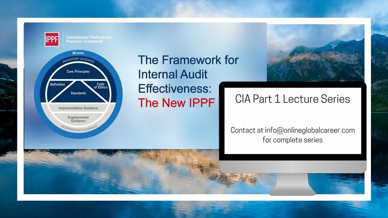 Certified Internal auditor- cia