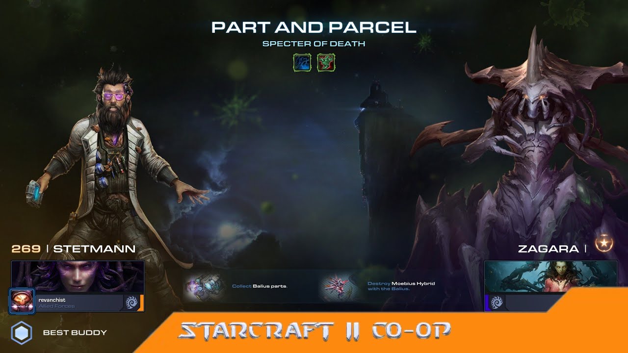 Specter of Death (Stetmann P2) - StarCraft II Co-op Mutation (Brutal)
