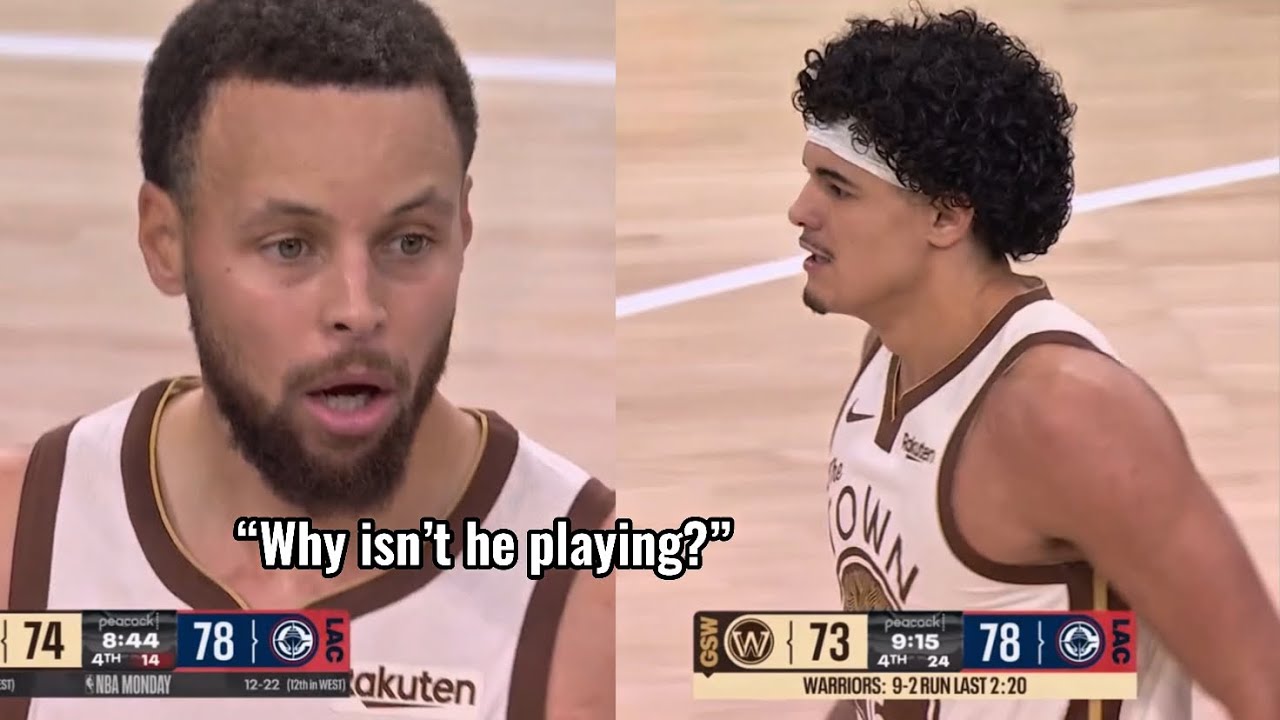 Gui Santos Impressed Steph Curry In Just 12 Minutes 😳