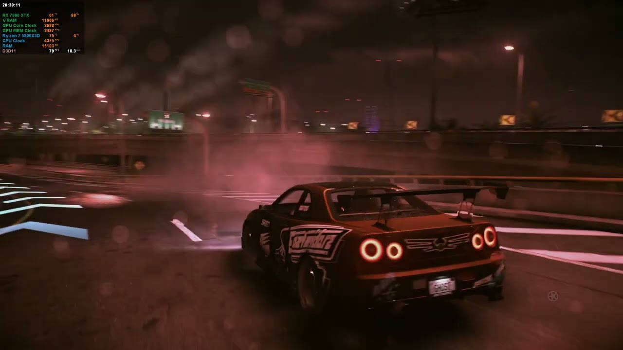 Need For Speed 2015 - Radeon 7900 XTX - 2560x1440p - MAX Details - AV1 Encoder Test