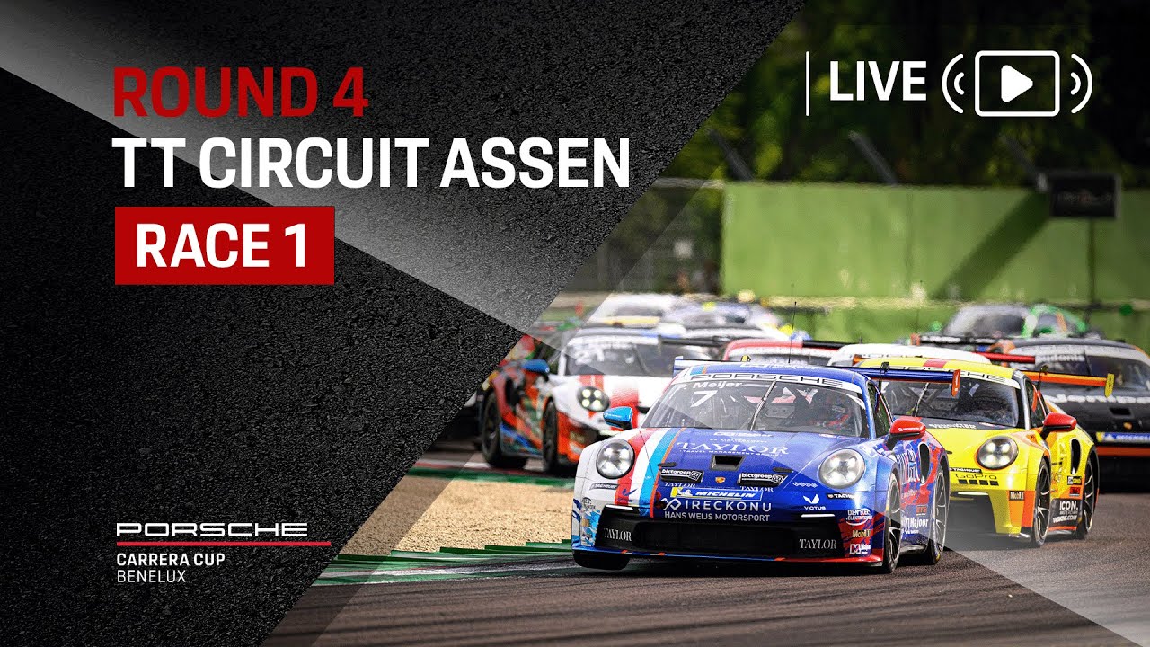 ROUND 4 - RACE 1 - Porsche Carrera Cup Benelux Season 2024 at TT Circuit Assen