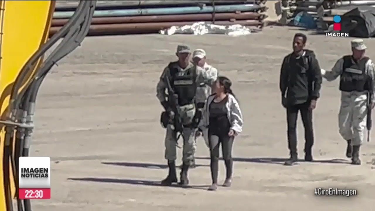 Guardias nacionales mexicanos impiden cruce de migrantes en San Ysidro | Ciro Gómez Leyva