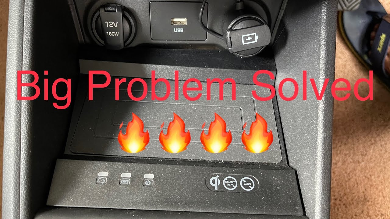 Hyundai Verna Sx Wireless Charging Problem Solved