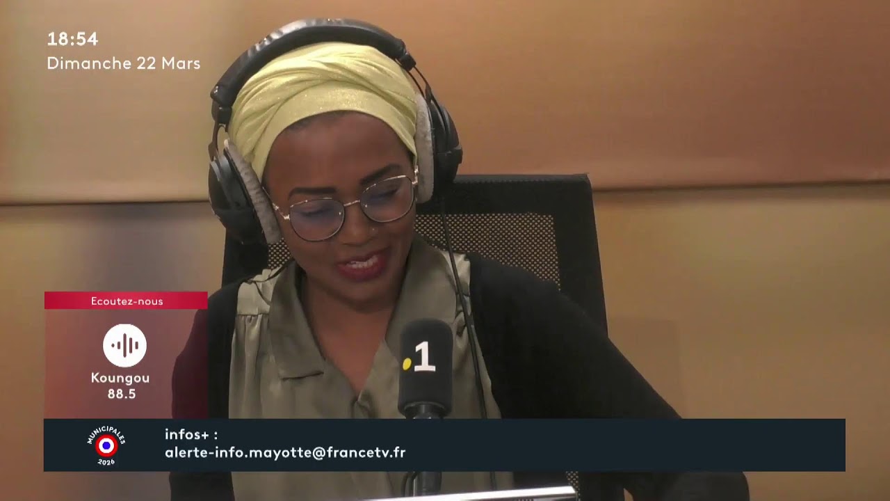 Municipales 2026 &agrave; Mayotte - &eacute;dition sp&eacute;ciale &agrave; la radio