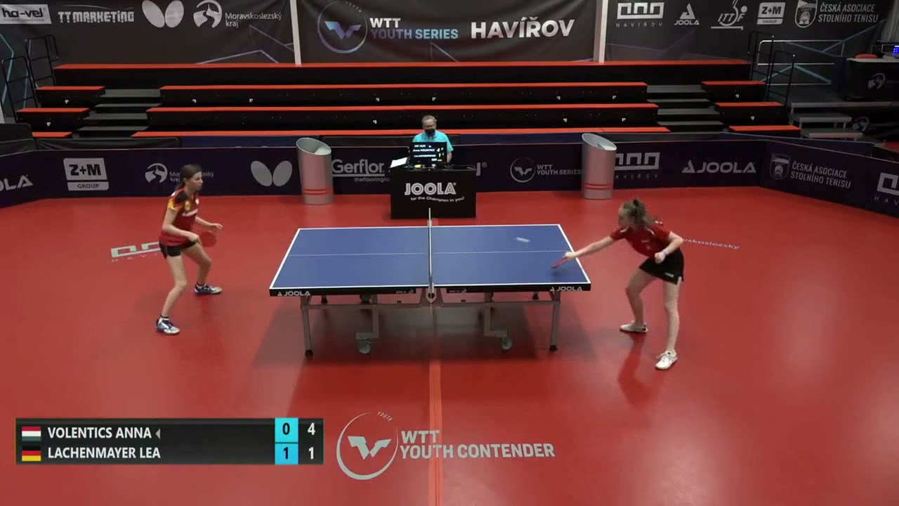 Lea Lachenmayer (GER) vs Anna Volentics (HUN) | U17 Grp | 2021 WTT Youth Contender Havirov