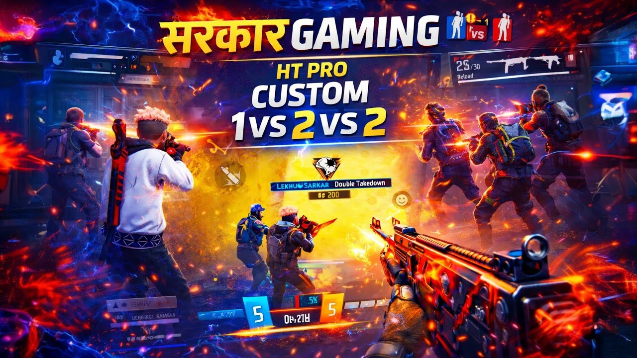 # mere sath hi aisa kyu hota h bhai  🥲 haar gye fir Jeet gye free fire custom # sarkar gaming suport