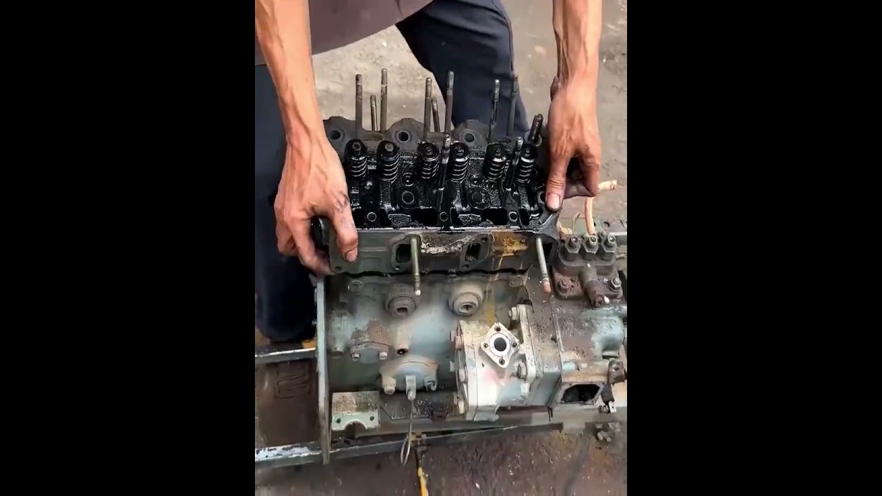 Old Tractor Full Restoration | Satisfying Rebuild Process #tractor #rusty #restoration