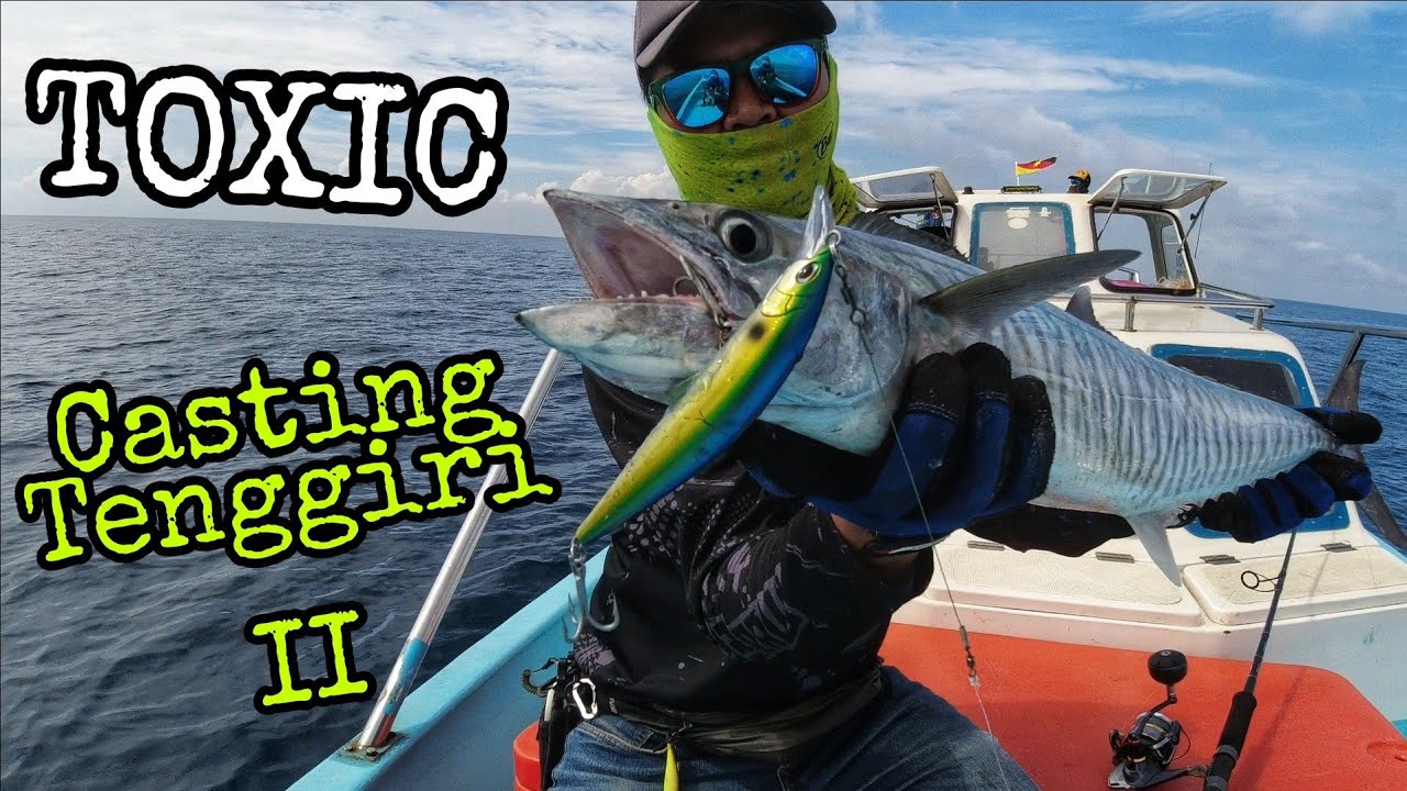 CASTING TENGGIRI II | Amat Amat Dahsyat  Bot Kami di Serang Tenggiri Boiling