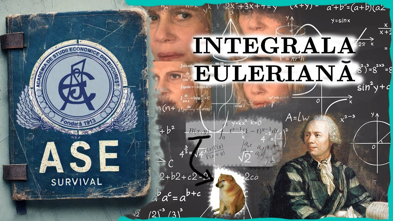 ASE - Cum să treci la matematică ep2 || Integrala Euleriană