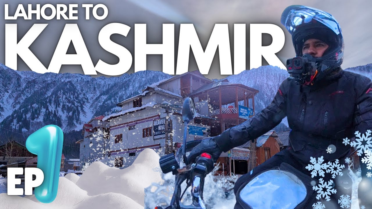 Day 1 Almost Broke Us 💀 | Lahore to Kashmir on suzuki GD110 (Ep-1)