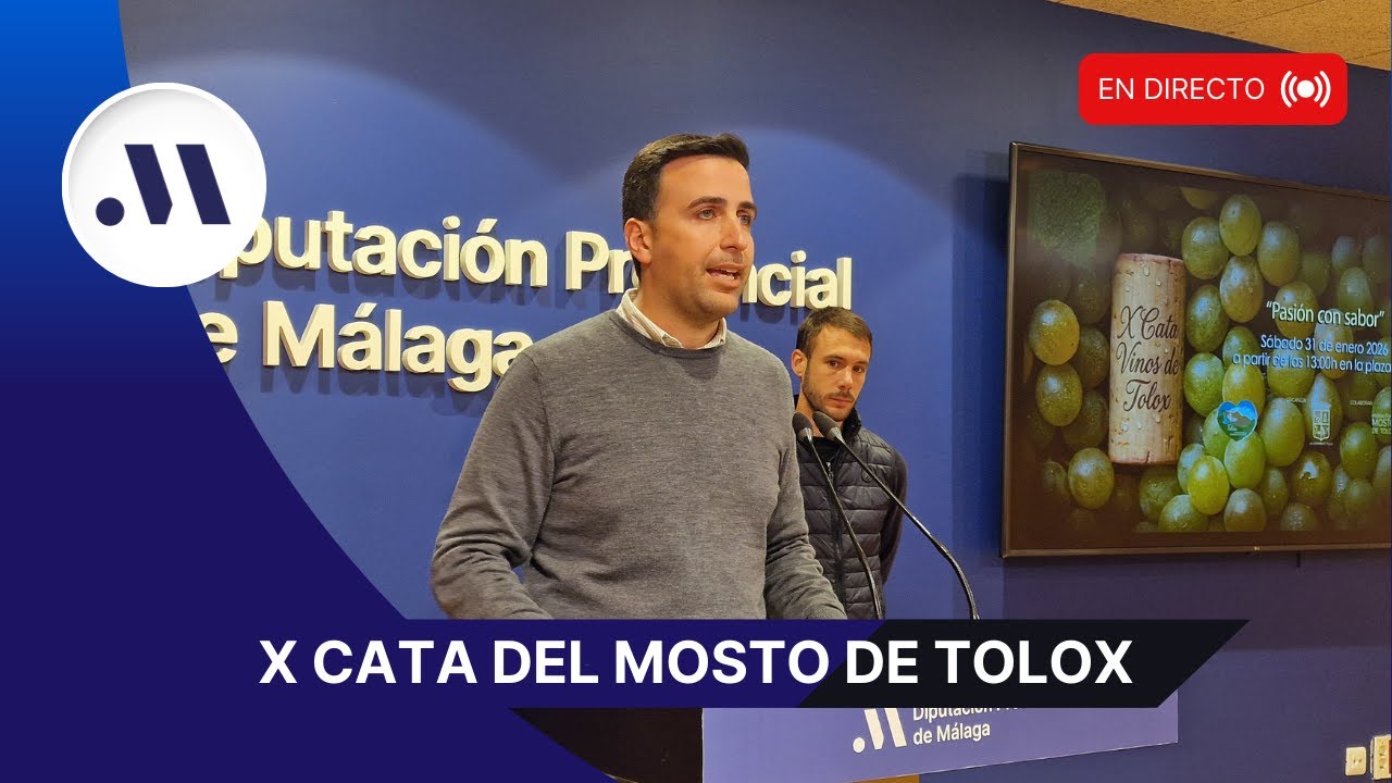 Presentación de la X Cata del Mosto de Tolox