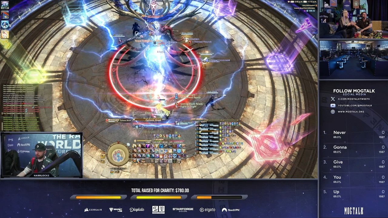 【FF14】【绝伊甸】NL（ECHO）全员通过P1雾龙