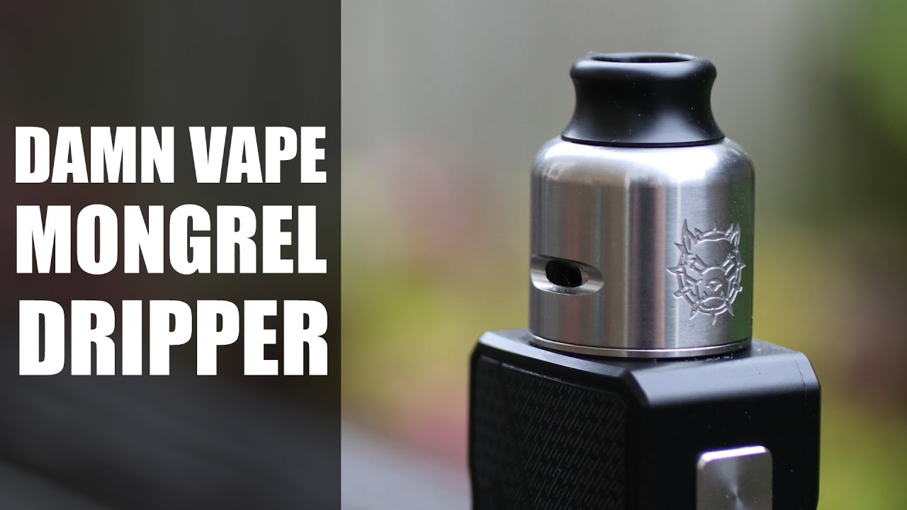 Damn Vape Mongrel RDA by Deuces Jack