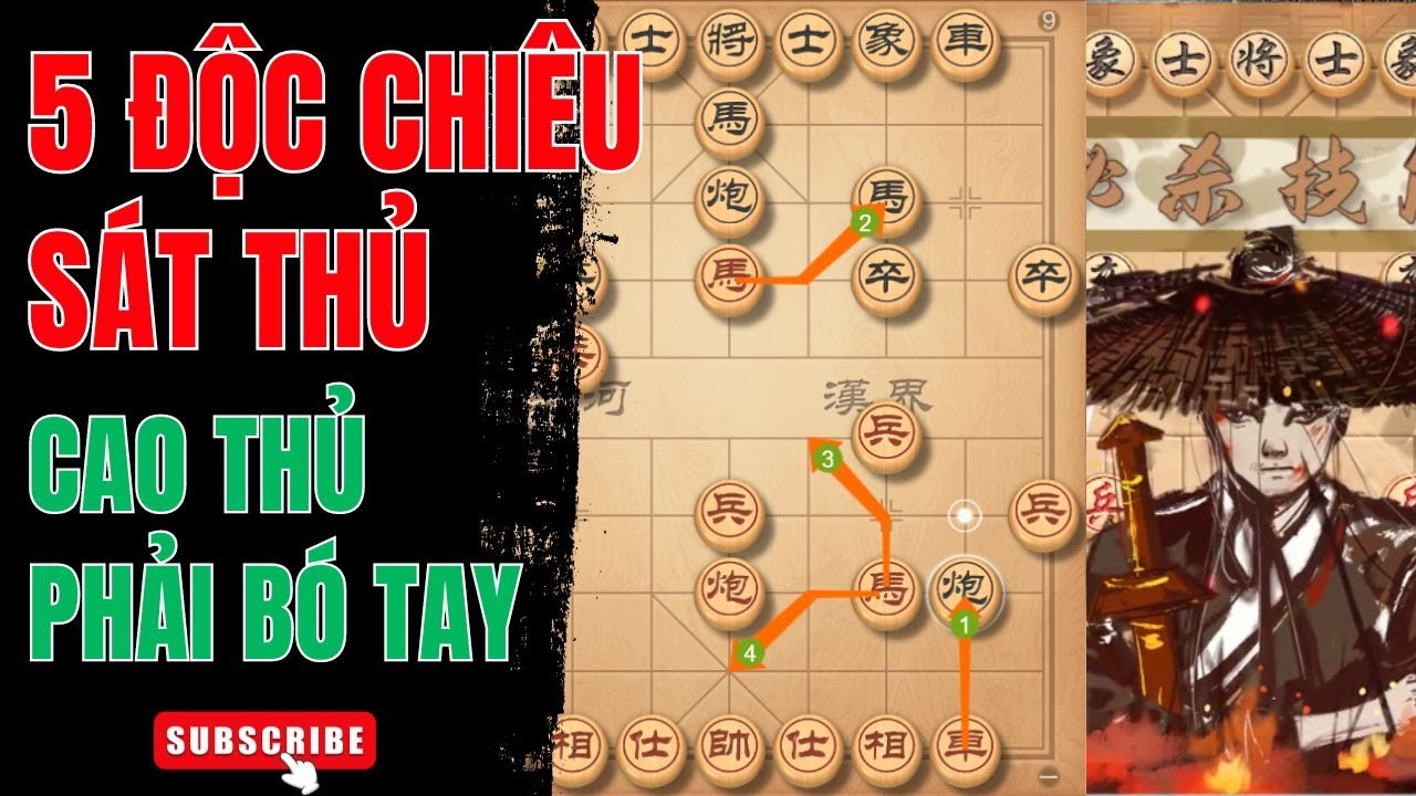 ĐỘC CHIÊU Sát Thủ Cờ Tướng MẠNH NHẤT | Cao Thủ Cũng Phải Bó Tay